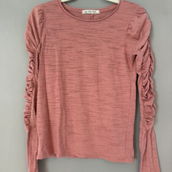 Free People Natasha tee in blush XS - Picture 4 of 5